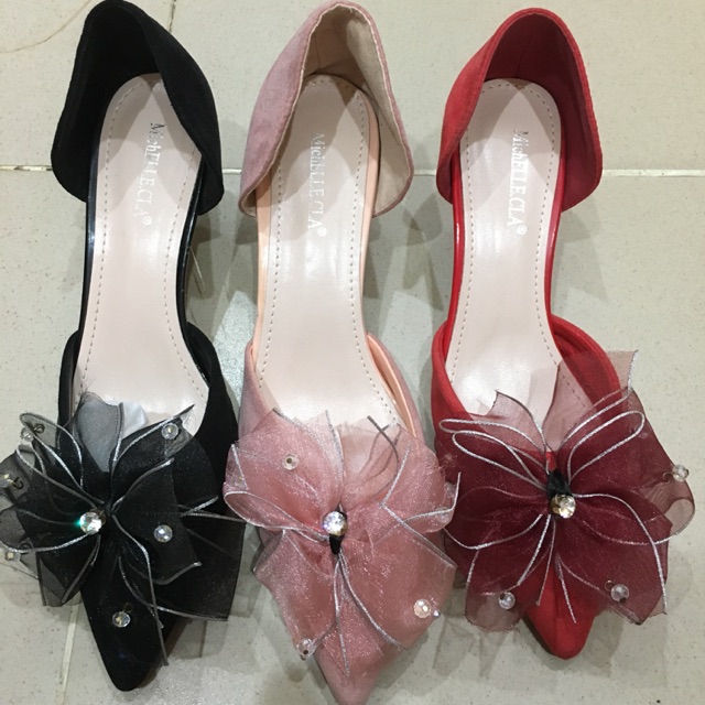 Sepatu pesta import kualitas terbaik michelle cla