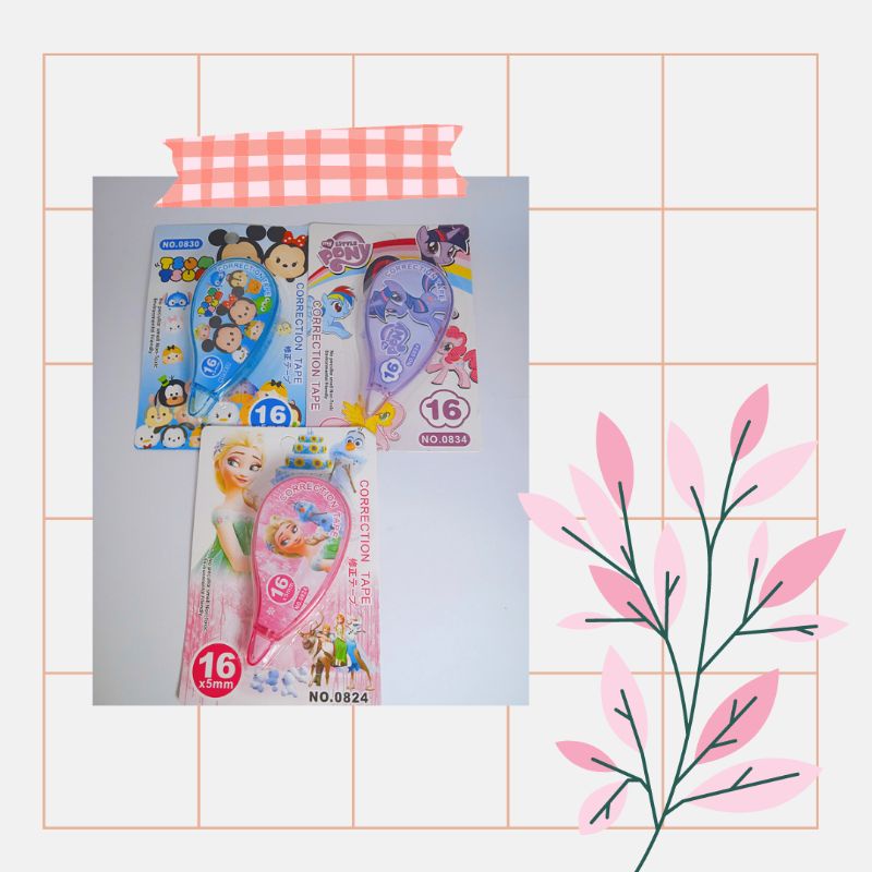 

Correction Tape Karakter 16 Meter
