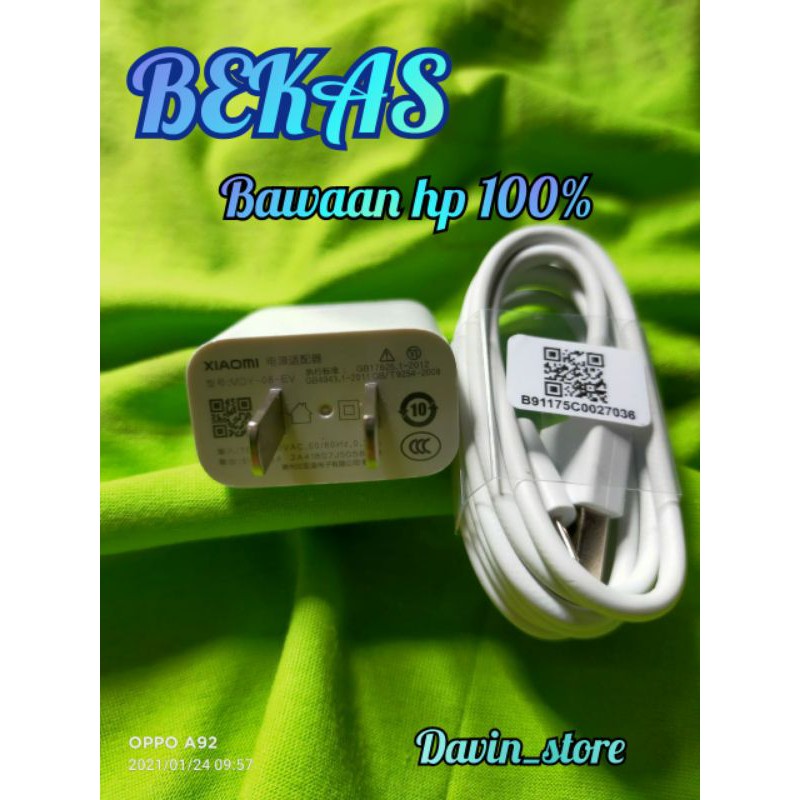 charger Xiaomi redmi 5 redmi 4x note 6 note 5 bawaan hp
