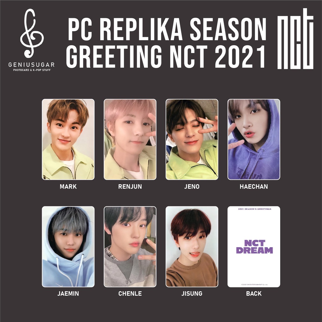 [REPLIKA NCT DREAM] PHOTOCARD SEASON GREETING 2021