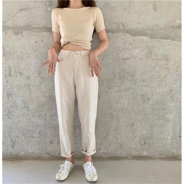 Basic knit oneck import - Thejanclothes