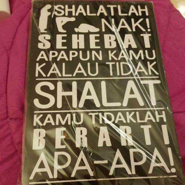 Hiasan Dinding Poster Kayu Al-267