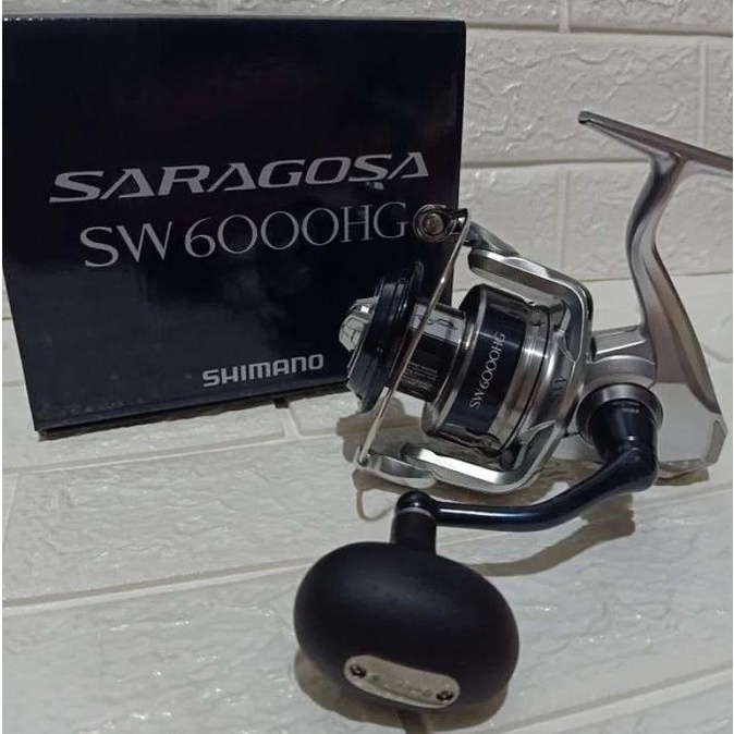 Set alat pancing/ Shimano Saragosa 2020 SW 6000HG | SET ALAT PANCING