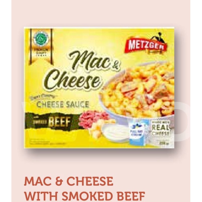 

Mac and Cheese with smoked chicken beff Metzger
