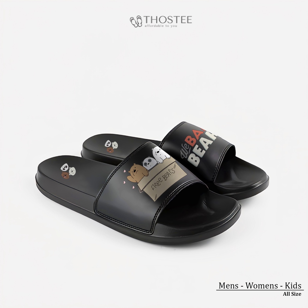 Sandal Slide Phylon Design Bare Bears pusatmode54321