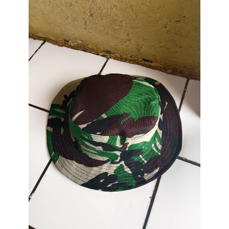 TOPI LORENG RIMBA ANAK / TOPI ANAK / TOPI RIMBA ANAK