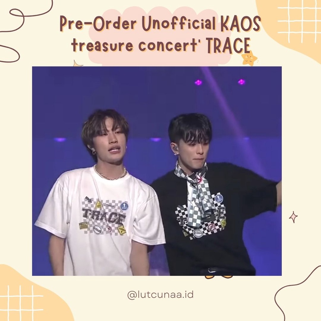 Pre-Order Unofficial KAOS treasure concert' TRACE