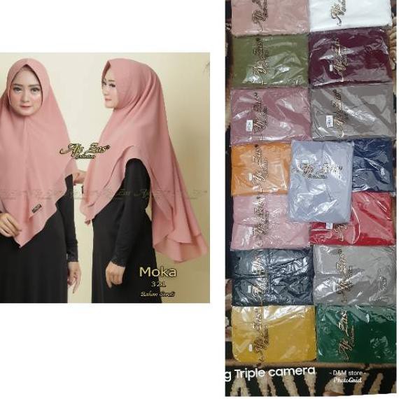 ➯ Aje zas//khimar Moka ori aje zas ➢