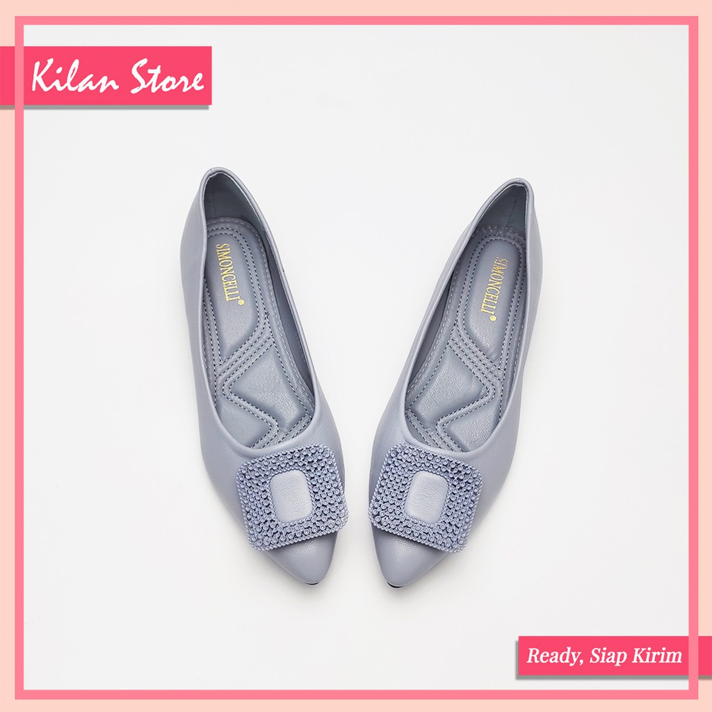 Flatshoes Wanita Humaira 03221 - Sepatu Flat Wanita Sepatu Teplek Wanita Nyaman Digunakan