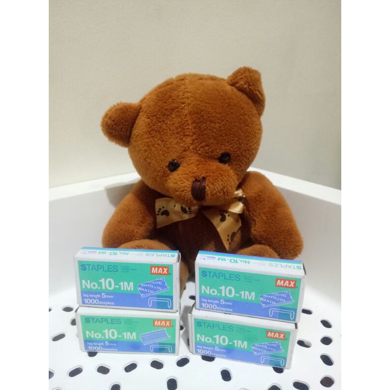 

Isi Staples Max Joyko Ukuran Kecil No 10, Ukuran Besar No 3