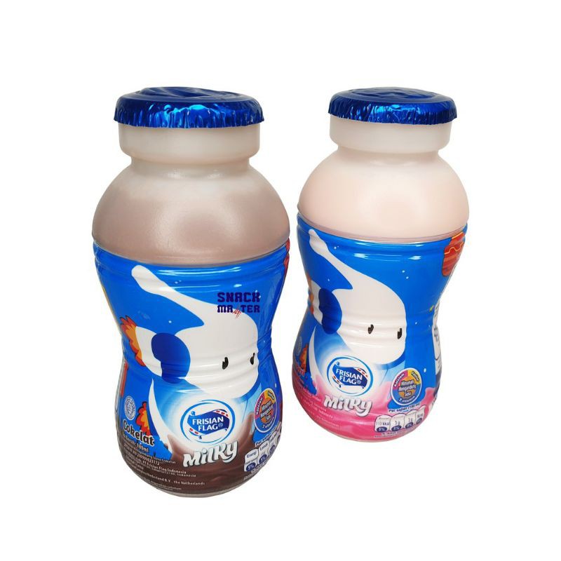 

Frisian Flag UHT Zuzhu Pet strawberry coklat - Netto 180 ml