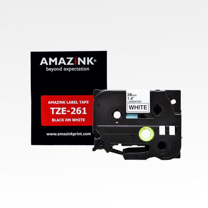 

Label Tape TZE-261 36mm Black on White dari AMAZiNK