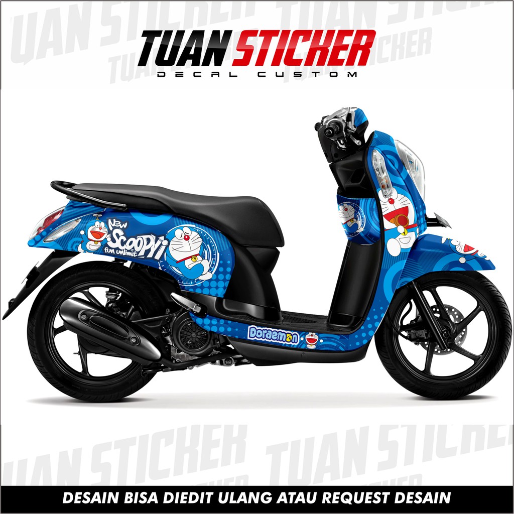 Sticker Striping Decal Scoopy FI, decal scoopy FI , cetak striping decal scoopy FI , Stiker Scoopy 5