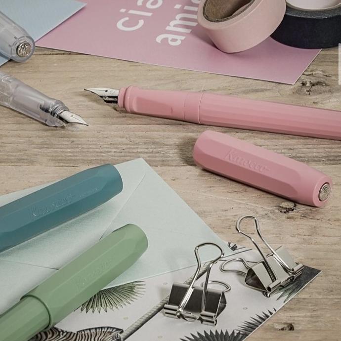 

SUPER SALE KAWECO Perkeo Fountain Pen C# Calligraphy Kakuno Metropolitan Petit