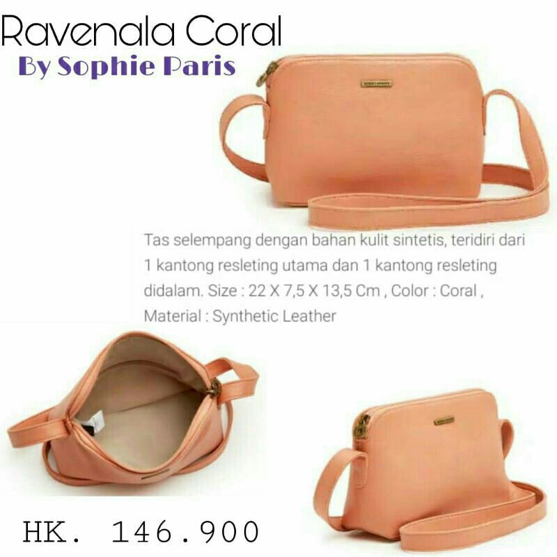 SOPHIE PARIS TAS RAVENALA CORAL