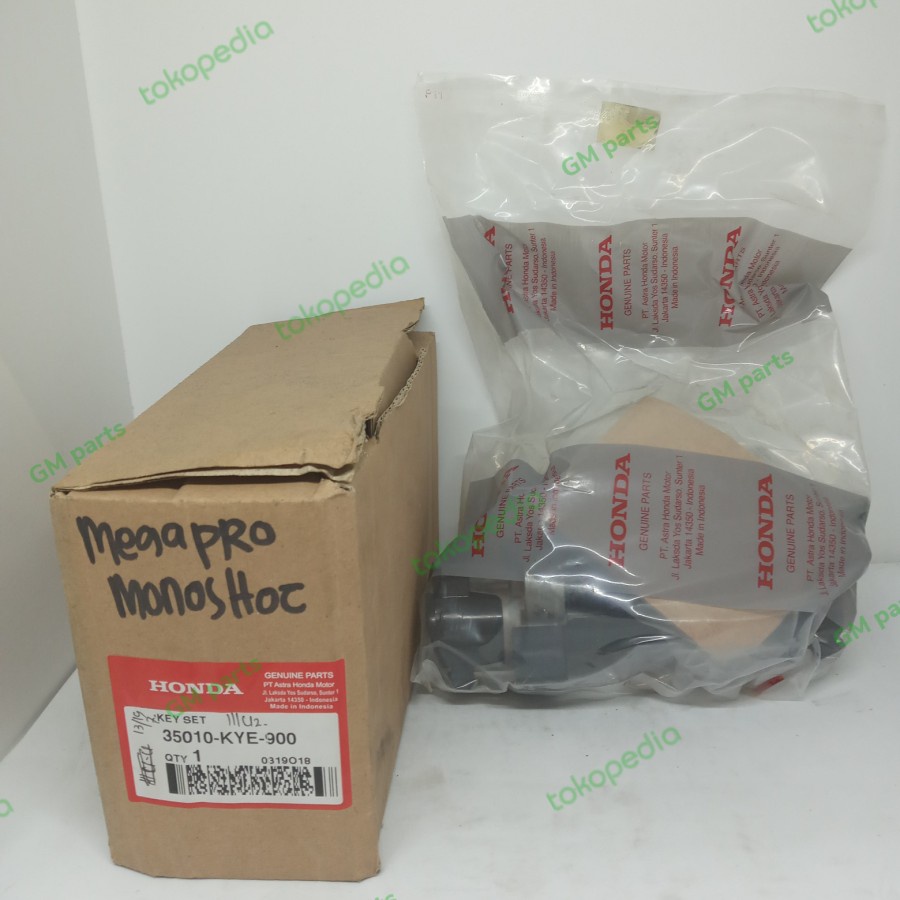 KUNCI KONTAK MEGAPRO MONOSHOK 150CC KARBU 35010KYE900 ASLI AHM