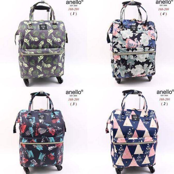 Pengiriman Cepat Tas Ransel Anello Trolley DISKON