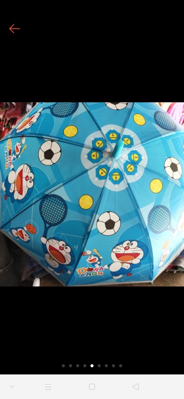 Payung Anak Pvc Karakter Merk Nagoya Bonus Peluit