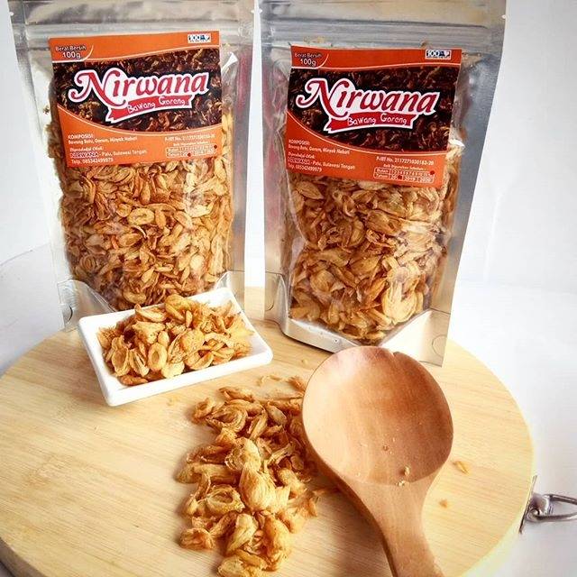 

Bawang Goreng Palu 100gram Nirwana