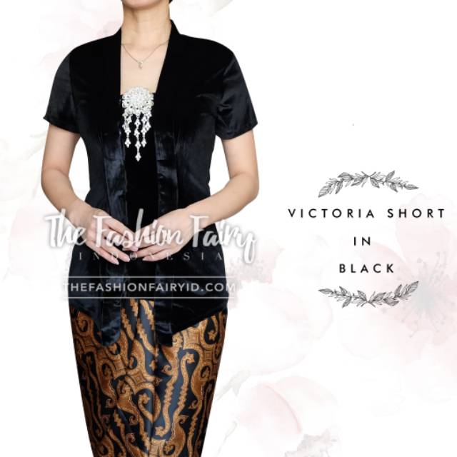 KEBAYA VICTORIA SHORT SLEEVE