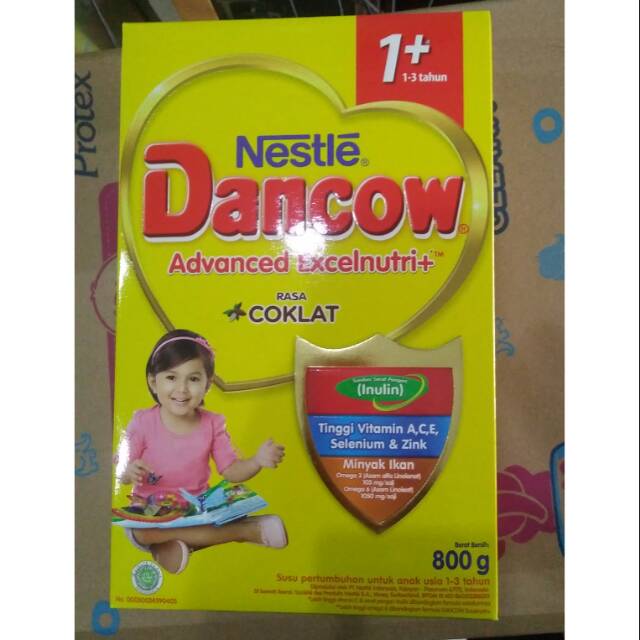 Dancow 1+ coklat 800 gr