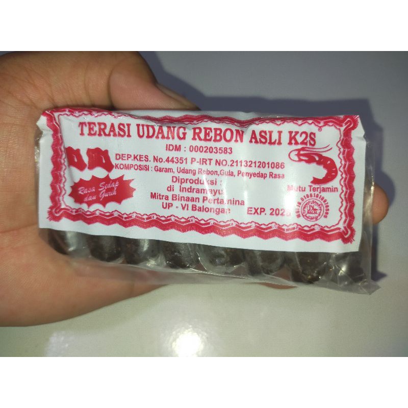 

Terasi Udang Asli K2S WAHID Kualitas Premium Isi 15 Pcs