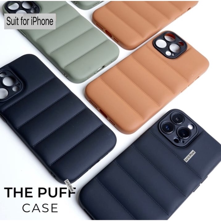 PUFF CASE SOFTCASE CAMERA PROTECTION IPHONE 12 PRO MAX 13 MINI 13 PRO MAX