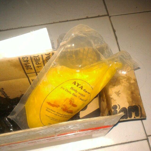 Refill Bodywash Ekstrak Daun Bidara Ruqiyah Albaqarah Kuning 500 Ml
