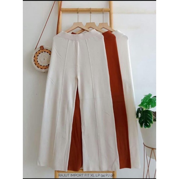 kulot rajut import/fashion wanita modern