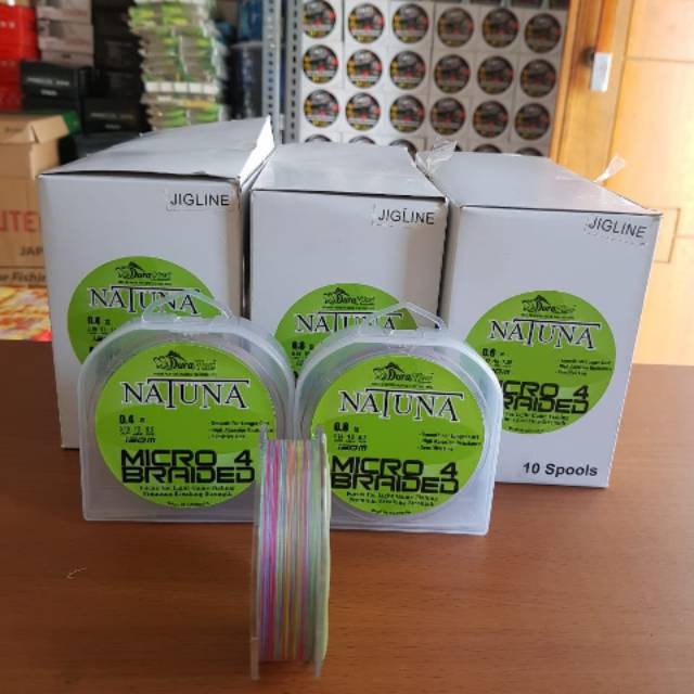 Senar PE dura king micro braid Natuna 150 meter duraking
