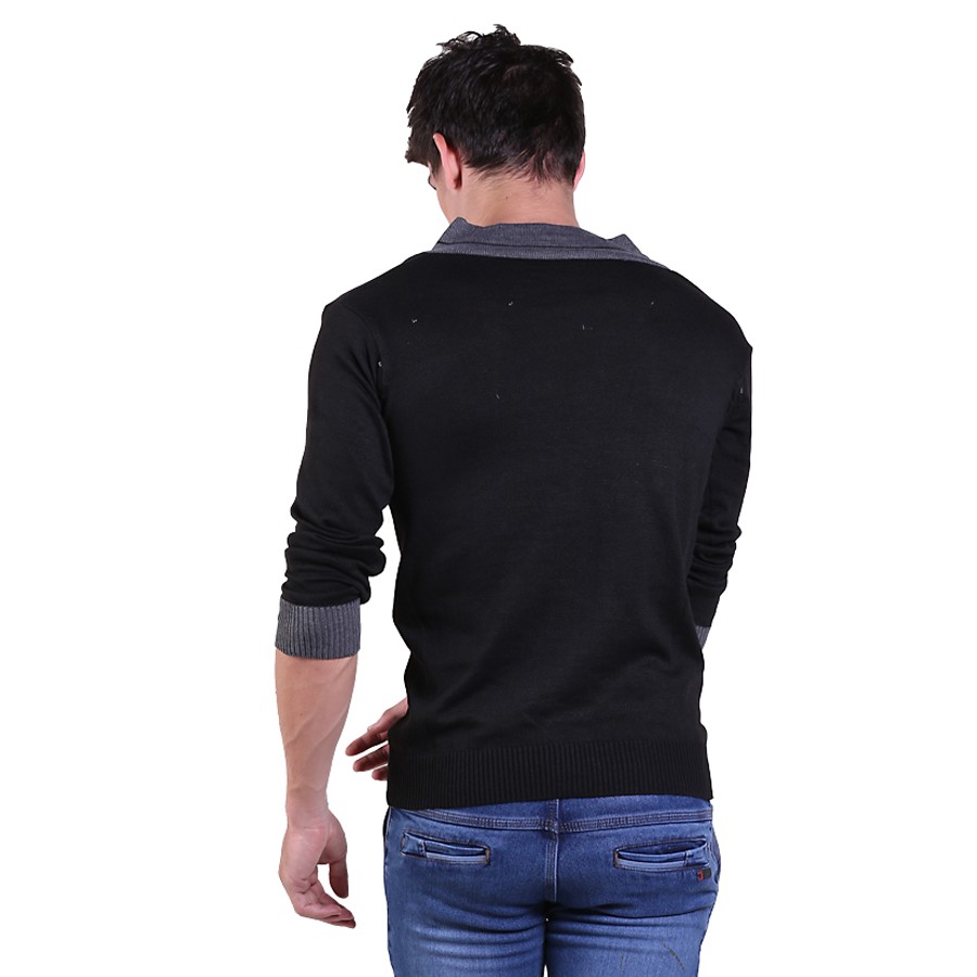 Sweater Rajut Pria Gioflo Signature Bomber Lambda Matahari