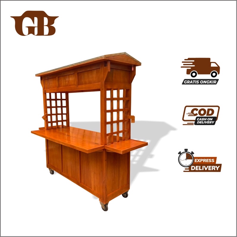 Gerobak angkringan jepang / rombong angkringan jepang