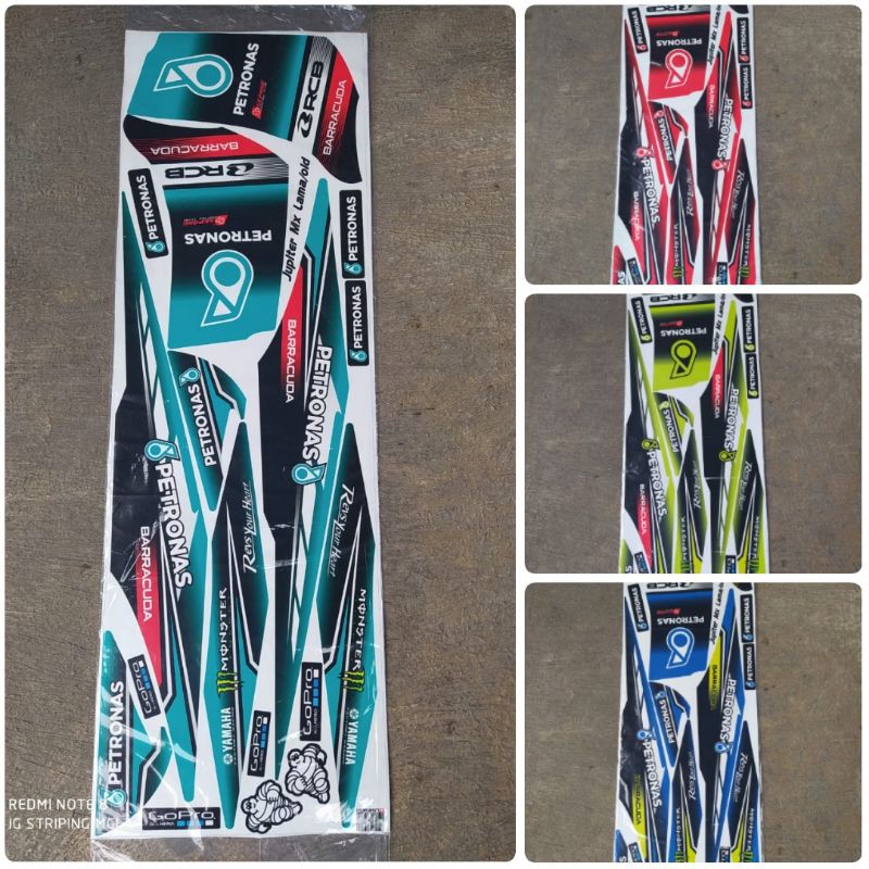(COD)  STRIPING VARIASI JUPITER MX LAMA OLD PETRONAS