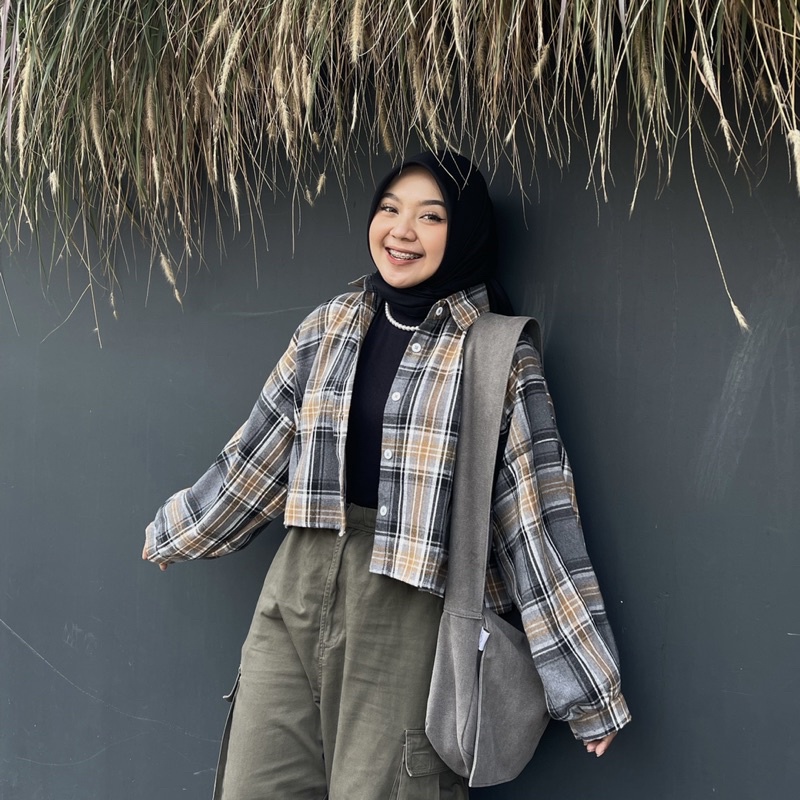 Kemeja Flanel Bigsize | Oversize flanel korean style