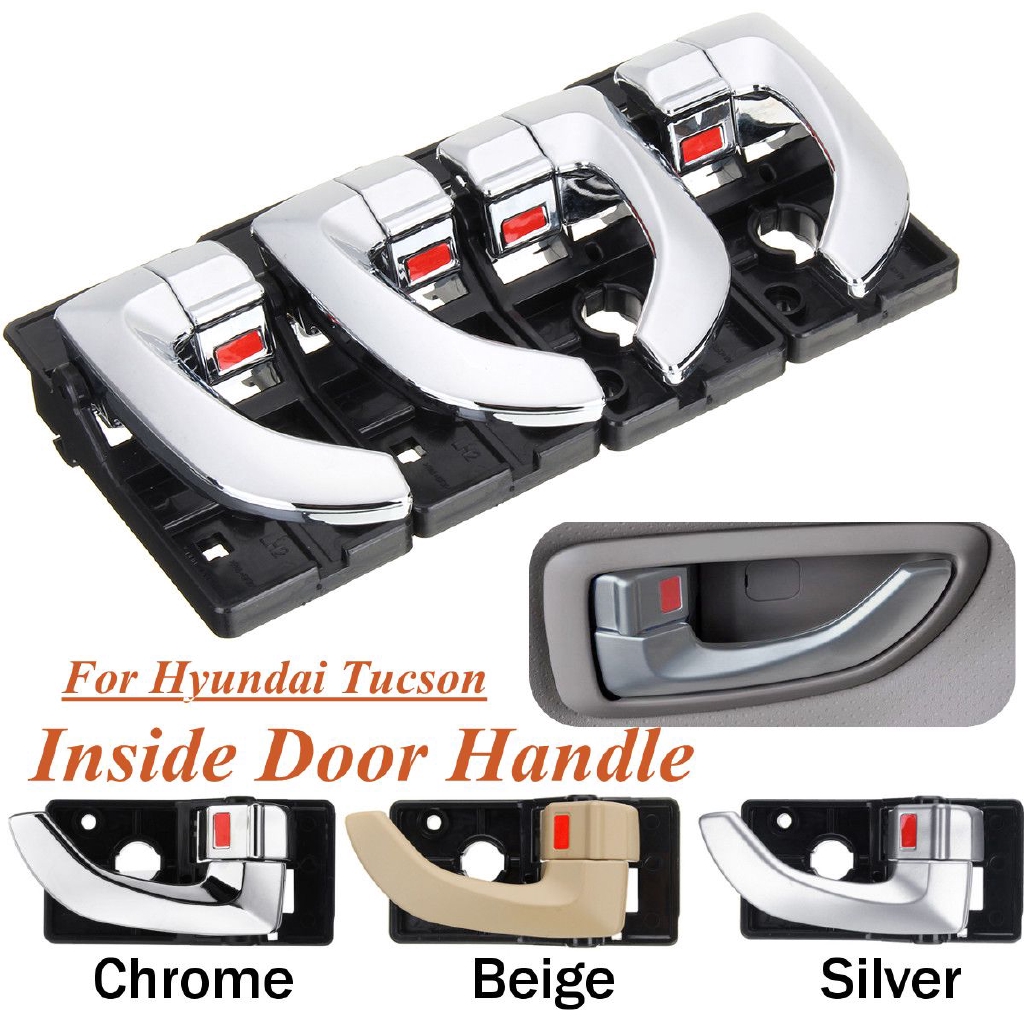 Set Pengganti Gagang Pintu Kiri Dan Kanan Untuk Hyundai Tucson 2005 2009 Shopee Indonesia