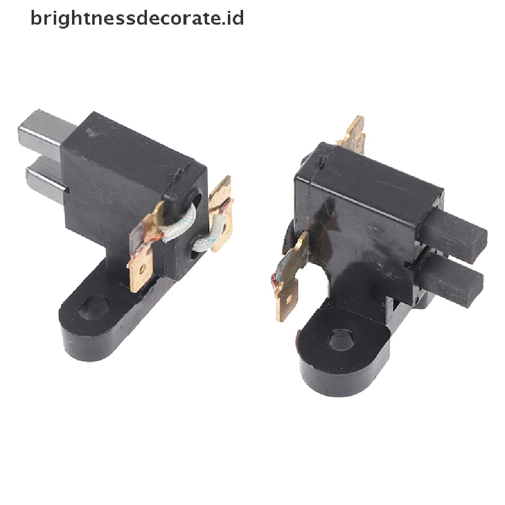 2 Pcs Holder Sikat Karbon Untuk Generator Suku Cadang 168f / 188f 2kw-3kw 5kw-8kw