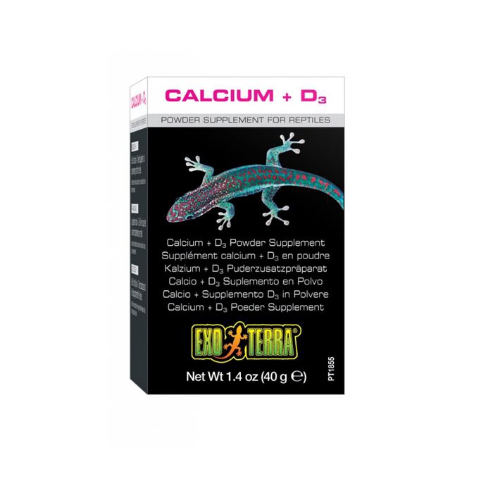 

EXOTERRA Vitamin Reptil CALCIUM Powder and D3 40gr