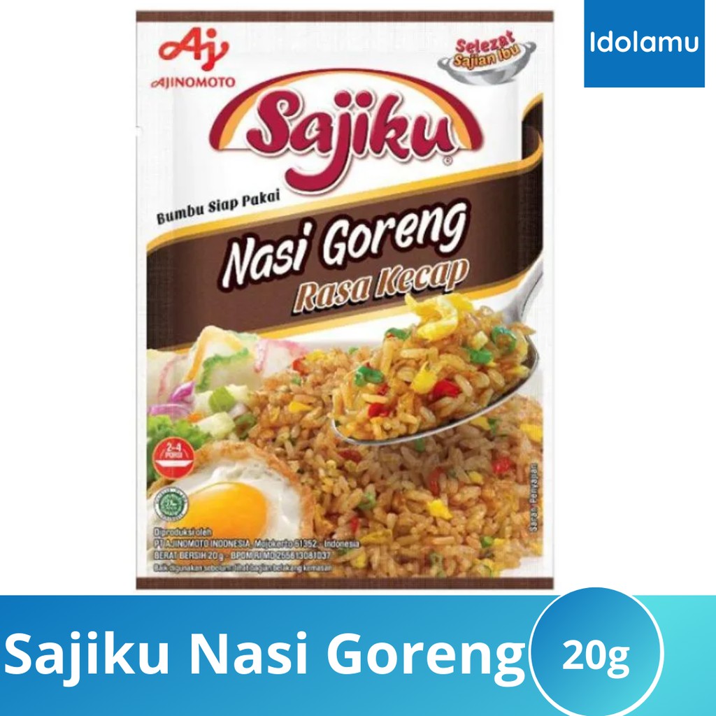 

Sajiku bumbu nasi goreng 20 gram