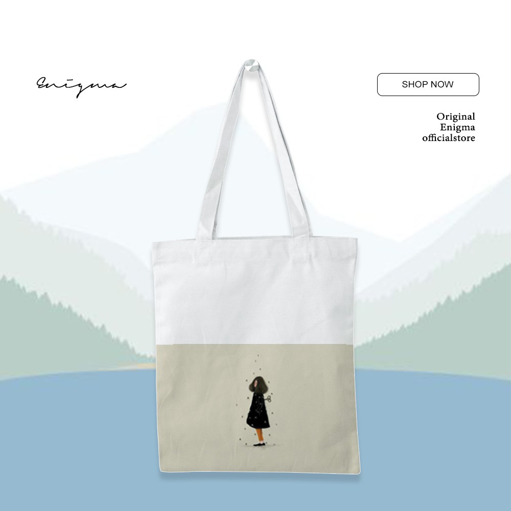 SALE TOTEBAG ORIGINAL ENIGMA KUALITAS TOTEBAG  KANVAS TERBAIK