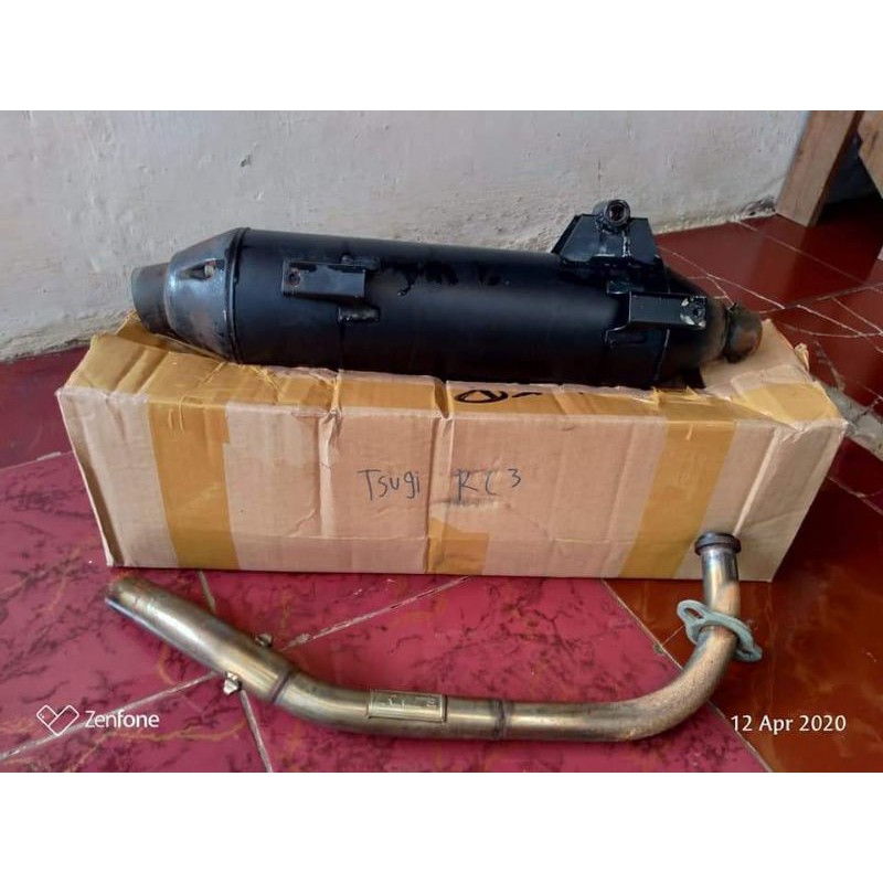 knalpot tsukigi aerox rc3