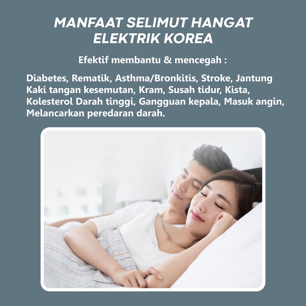 Selimut Electric Blanket/Selimut electric Xiomi/OSHIYAMA selimut electric/Blanket Selimut/Mama Selimut electric