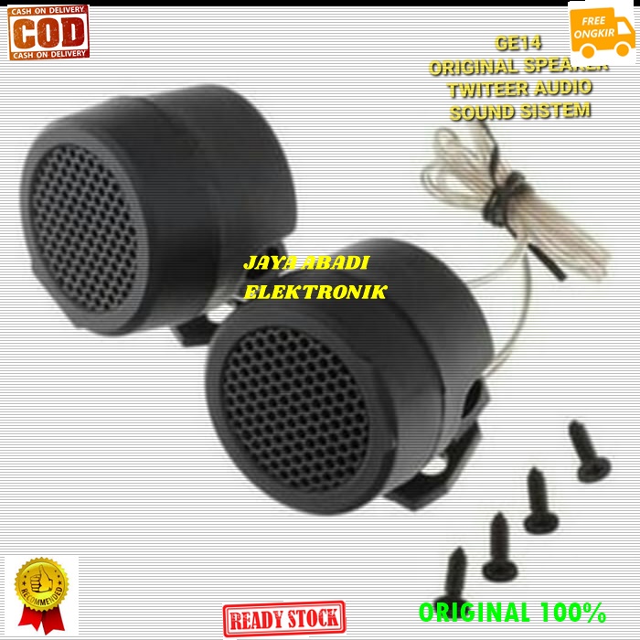 G14 ORIGINAL SPEAKER SUPER COBRA SPIKER SPEKER TWEETER TWITER PIEZOO PASIF SPK MINI TREBEL SOUND SIS