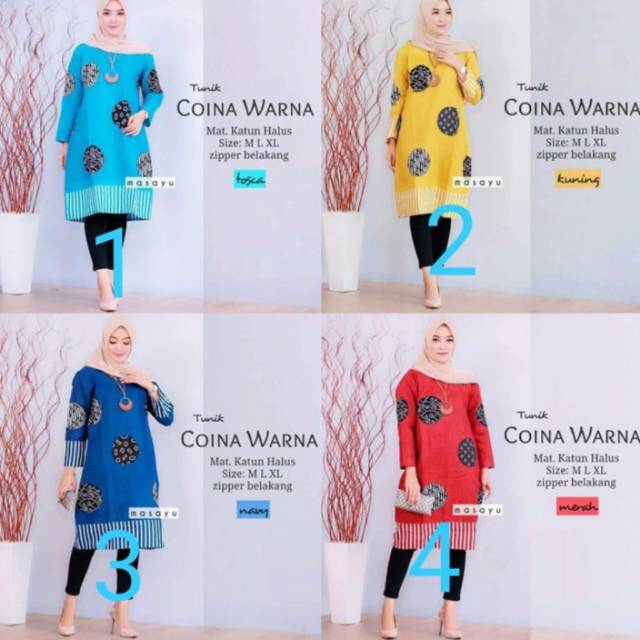 TUNIK DOLBY DOBY KATUN HALUS