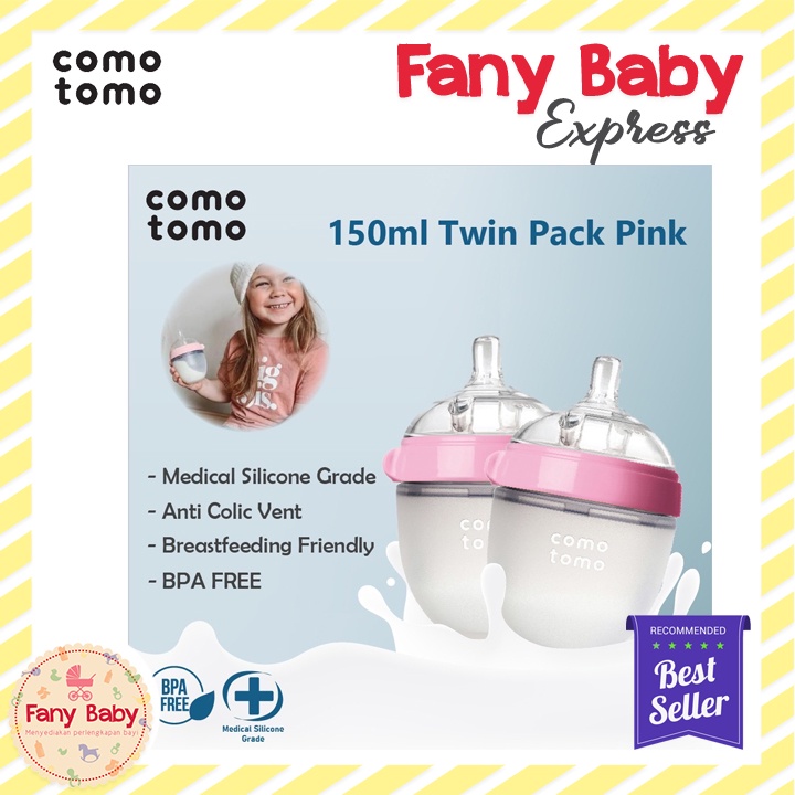 COMOTOMO BOTTLE TWIN PACK 150ML