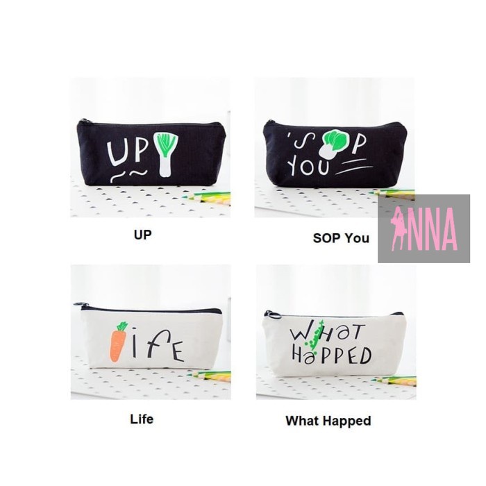 

Diskon TP0075 Tempat Pensil Creative Vege Tempat Kosmetik Pouch - up up Termurah