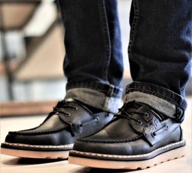 Sepatu Kulit Asli Pria Loafers Zapato Casual Bradleys Inc Original Spatu Casual Santai Nongkrong Kekinian