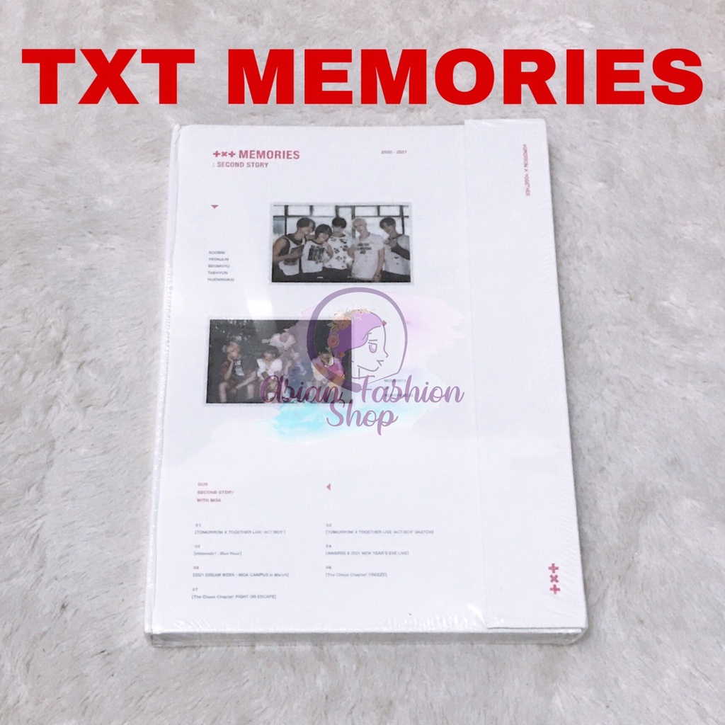 TXT MEMORIES : SECOND STORY DIGITAL CODE [READYSTOCK]