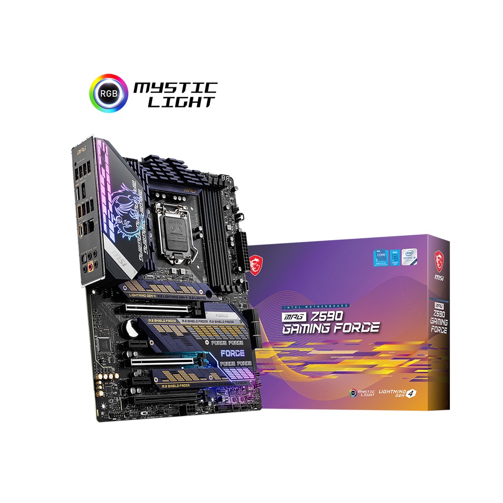 MSI MOTHERBOARD MPG Z590 GAMING FORCE Intel Z590 LGA 1200 ATX