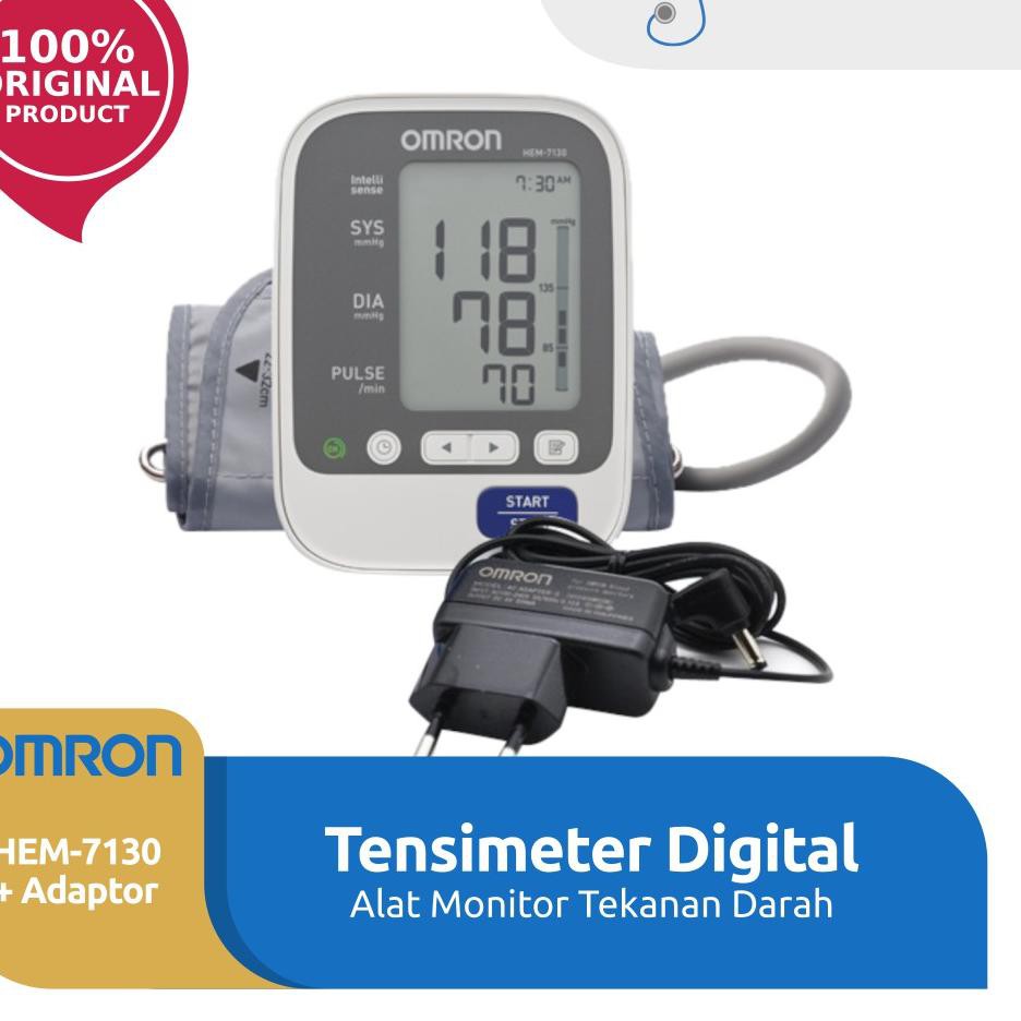*Harga Murah' Omron HEM-7130 Tensimeter Digital + Adaptor....