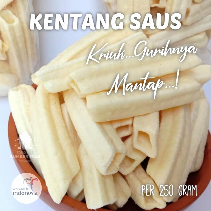 KENTANG SAOS / KENTANG SAUS 250 GR - 100 gr